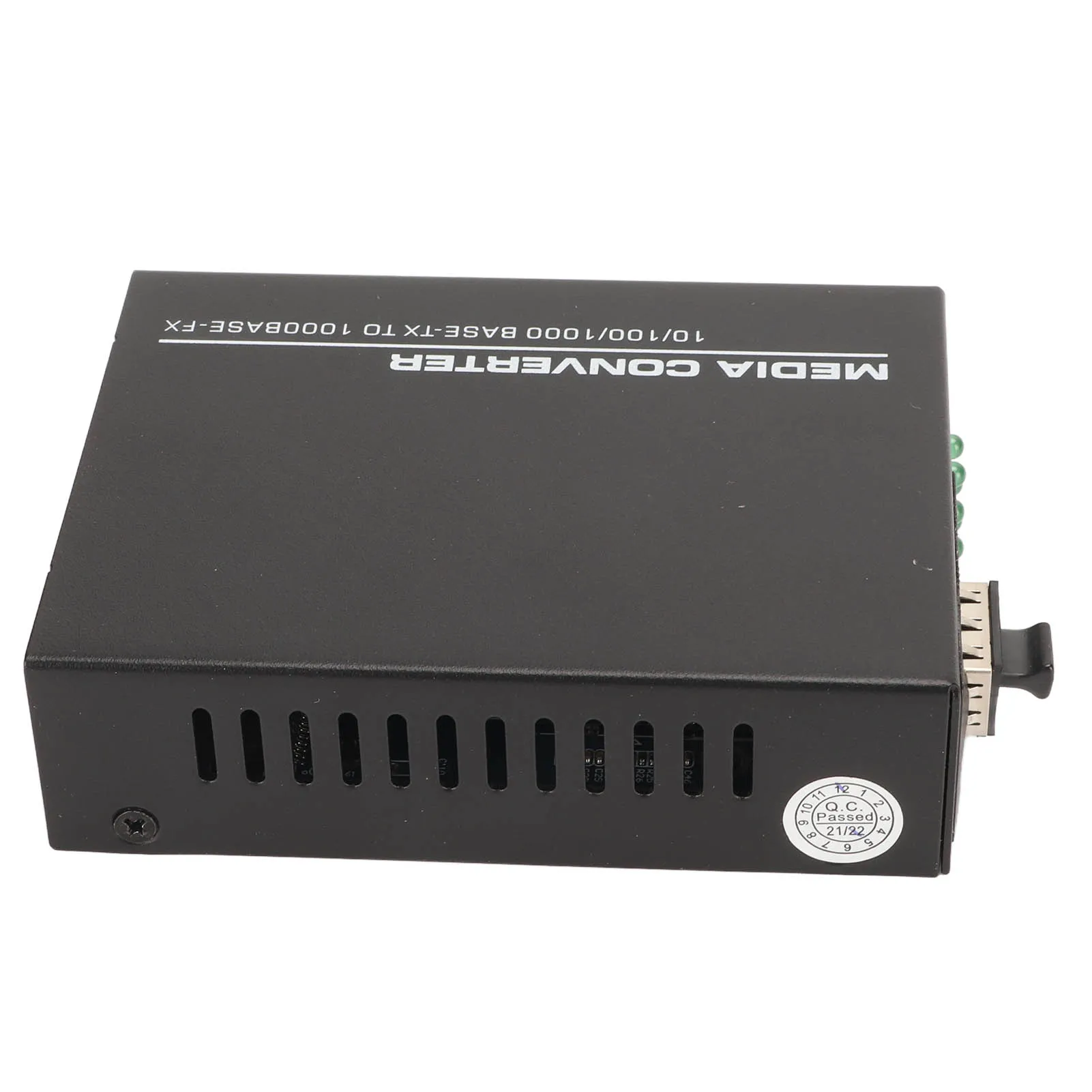 Fiber Media Converter Gigabit 1 Optical Port 4 Electrical Ports Up to 25km RJ45 Port Fiber Transceiver SFP Module