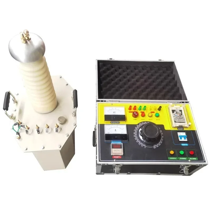 High-voltage test transformer, oil-immersed AC and DC power frequency withstand voltage test device, gas-filled transformer