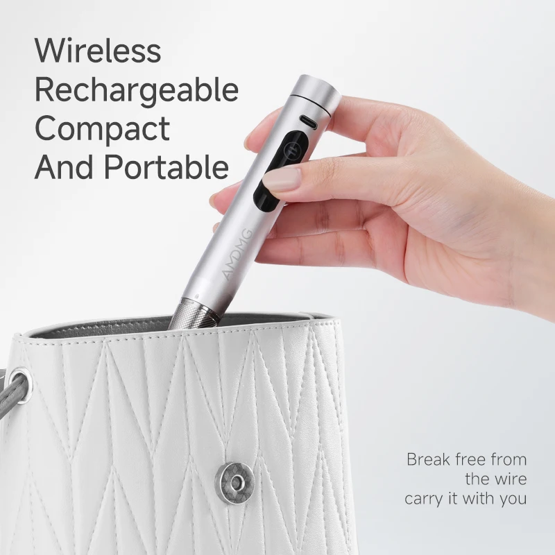 

AMDMG Portable Coreless Electric Nail Drill Professional 35000rpm Nail Drill Pen Polishing Manicure for Salon Home Use