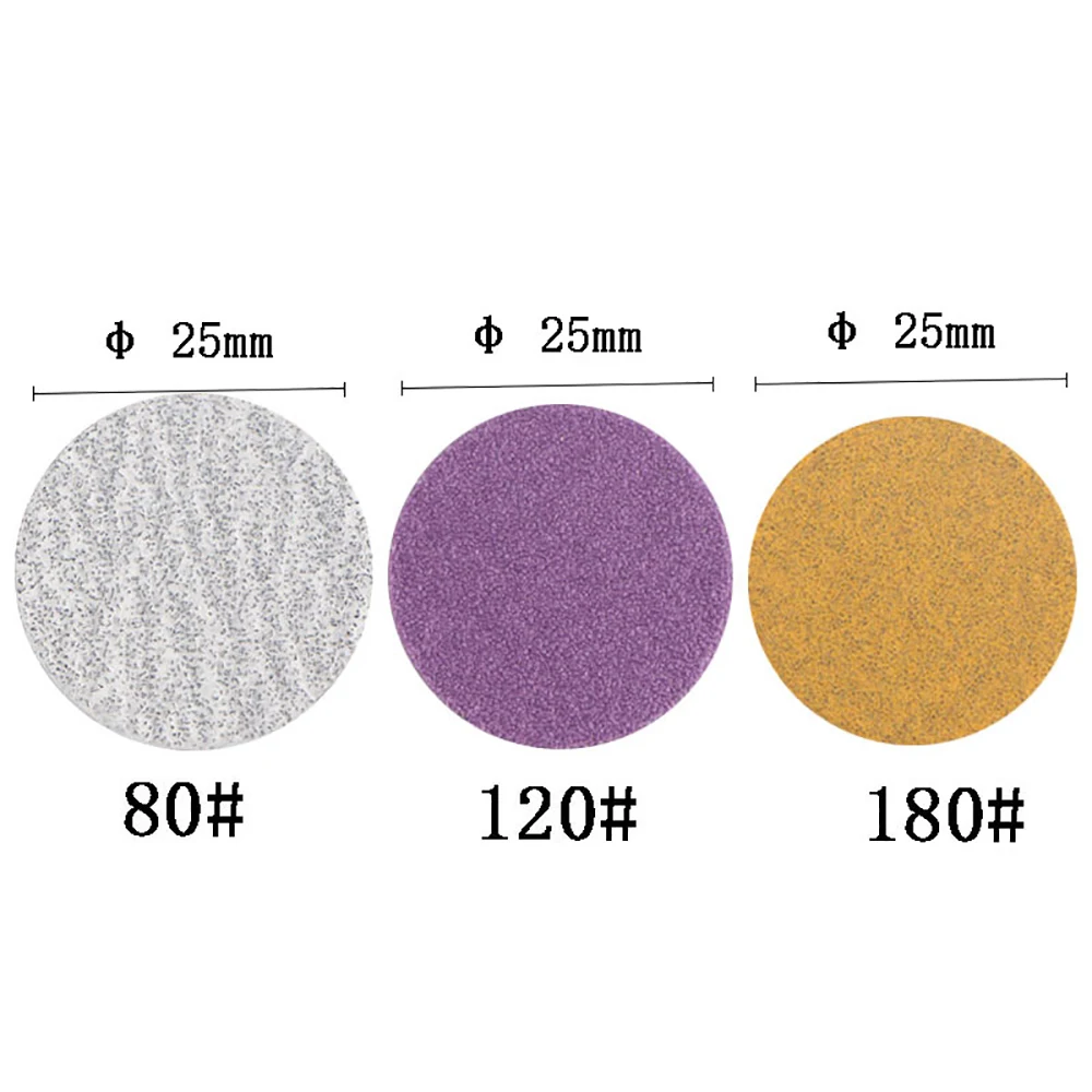 FILI 25 MM Replaceable Sandpaper for Pedicure Disc Foot Dead Skin Cuticle Callus Removal Professional Foot Rasp Files