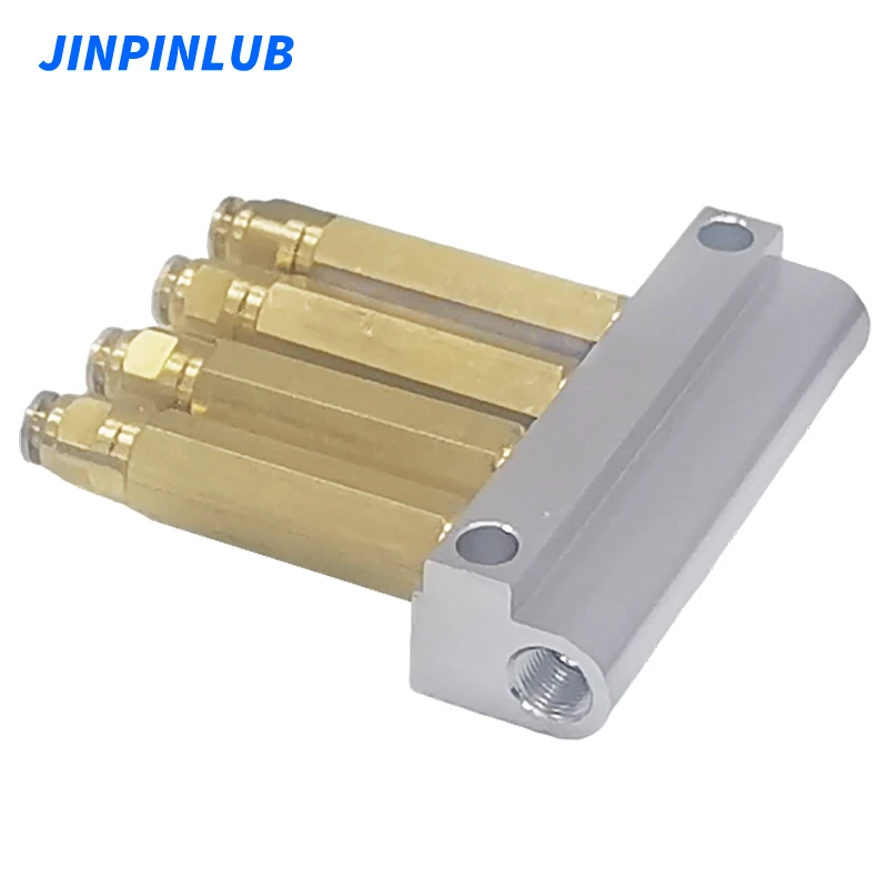 JINPINLUB MGK-3/4 outlets Quick Connector Quantitative Volumetric Oil And Grease Distributor For Automatic Lubrication System