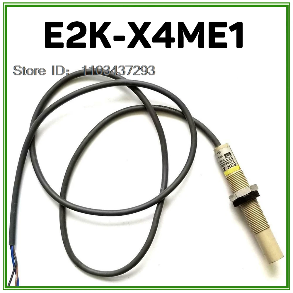 E2K-X4ME1 Capacitive Proximity Switch Sensors Induction 4NN Straight Frame M12