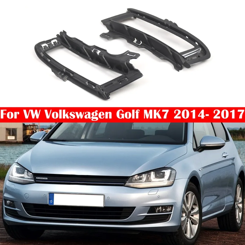Left/Right Lower Screen Fog Lamp Frame For Volkswagen Golf 7 2014 2015 2016 2017 OEM 5G0853211F 5G0853211E 5G0853212F 5G0853212E