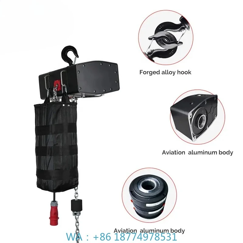 

Цепная сценическая таль для фермы, развлекательная сцена, электрическая цепная таль, сертификат CE, электрическая