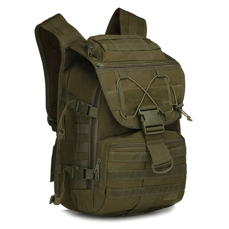 Tactical Camouflage Outdoor Backpack Mens Waterproof Wear-resistant Commuting Bags Male Camping Hiking Travel Hunting Backpacks