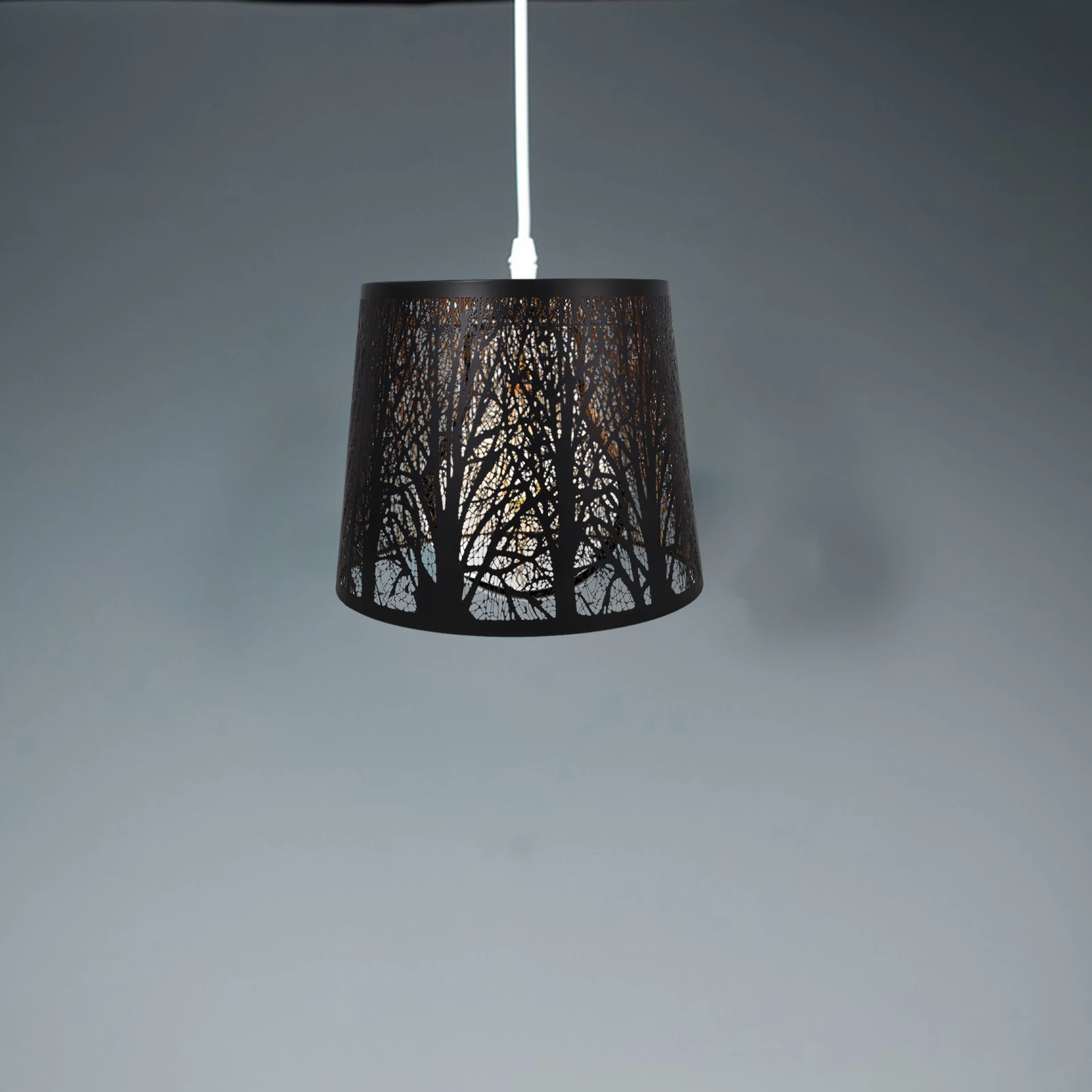

Iron Hollow Rustic Fixture Light Room Lamp Shade Hollow Carving Fixture Lampshade Floor Barrel Vintage Lamp Shade Replacement