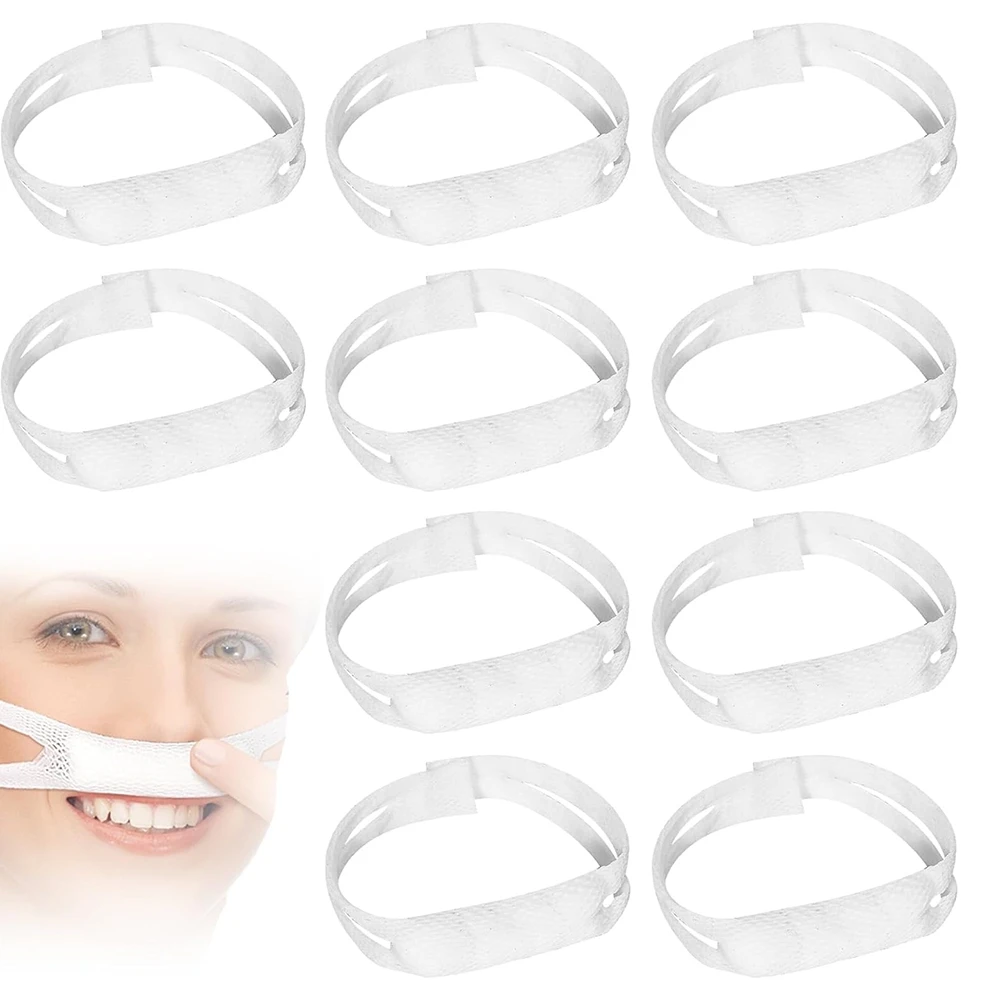 A21F-10Pcs Comfortable Cotton Ball Nasal Splint - Breathable Post-Op Nose Support Bandage For Swelling Reduction & Healing