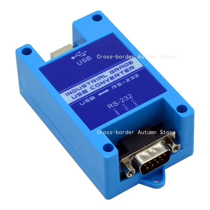 Industrial Grade USB to RS232 RS485 RS422 Serial Converter 2-Port RS485 Adapter with Lightning Protection