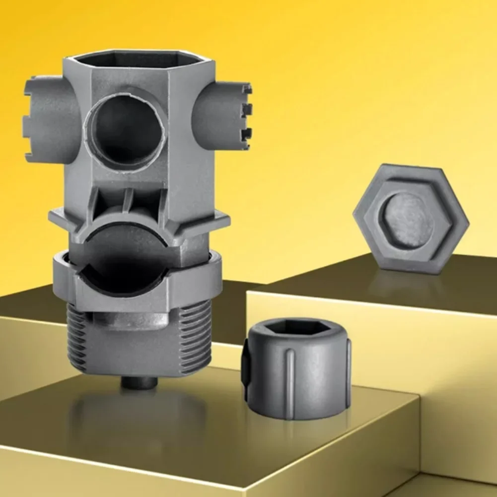 

Compact Design Disassembly Tool Home Improvement 16-in-1 Tool Engineered For Faucet Sizes For Easy Installation