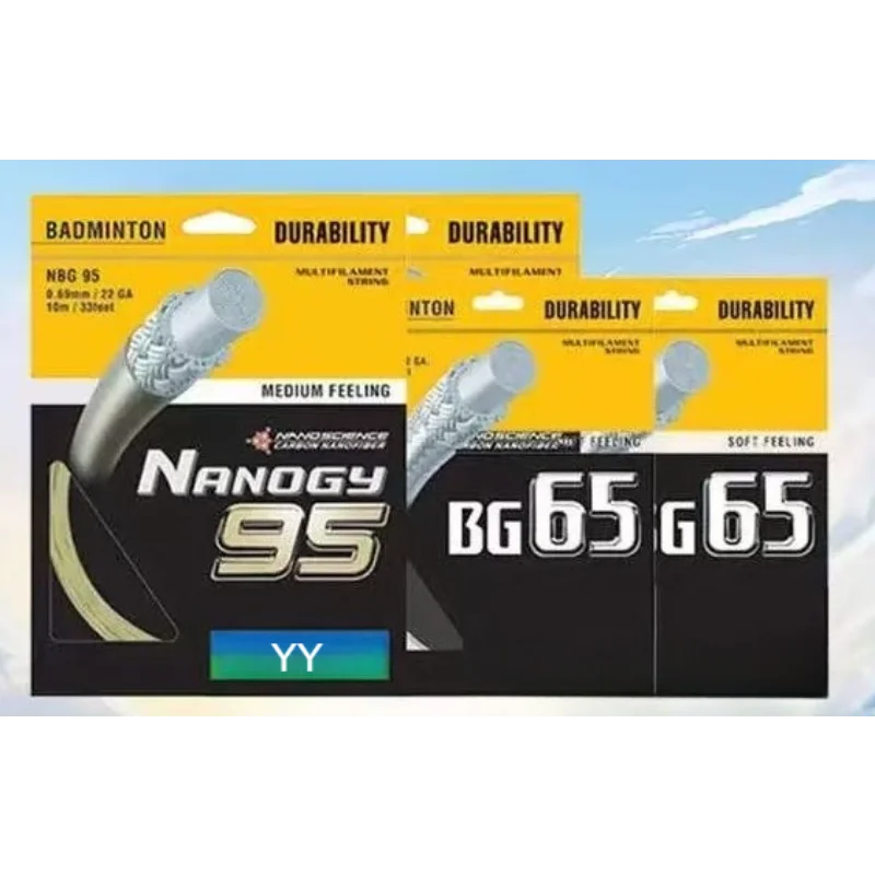 

2025 YY ракетка для бадминтона Nanogy NBG95 (0,69 мм) соревнования по выносливости, профессиональная, прочная, для игр, высокое качество
