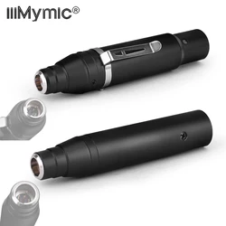 IiMymic 48V 팬텀 전원 어댑터 수 XLR, Shure 4 핀 TA4F 악기 헤드셋, 라펠 라발리에 마이크 금속 클립