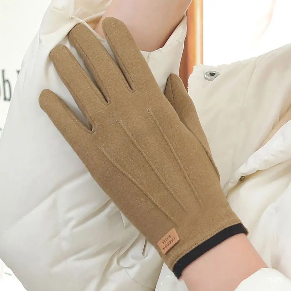 Winter German Velvet Touchscreen Outdoors Cold Protection Touch Screen Gloves Women Gloves Cycling Gloves Warmer Mittens