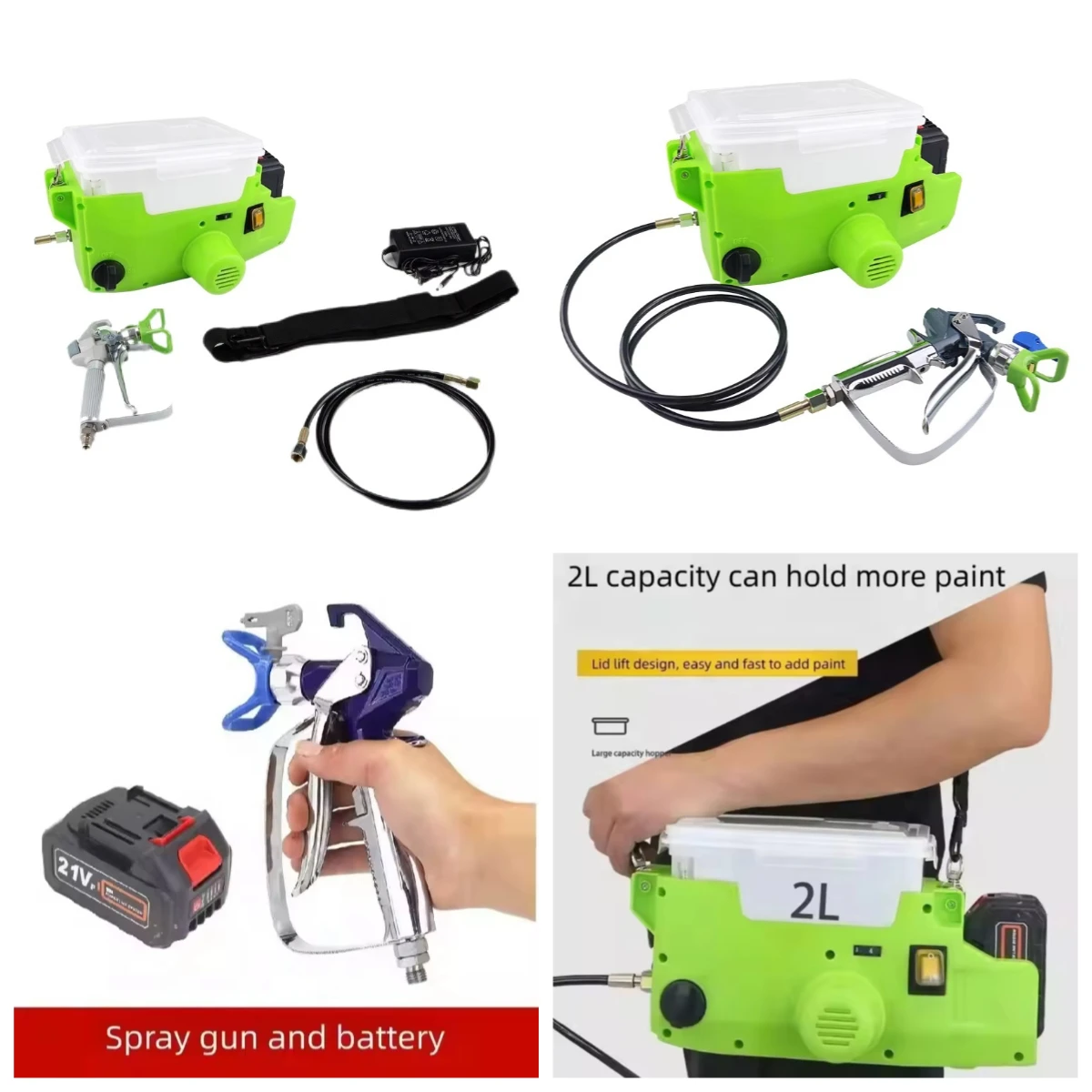 

2025 Battery-powered Paint Sprayer Machine Spray Professional Cordless Backpack Paint Sprayer Best Price Wall Painting Machine