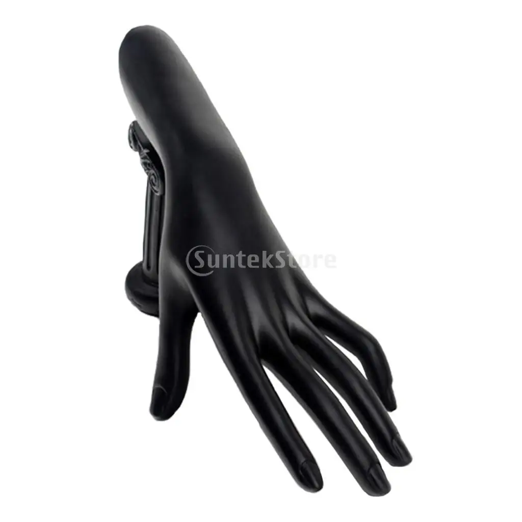 Resin Hand Form Jewelry Display Stand Holder Durable Anti Wear for Mall Counter Rings Bracelets Watch