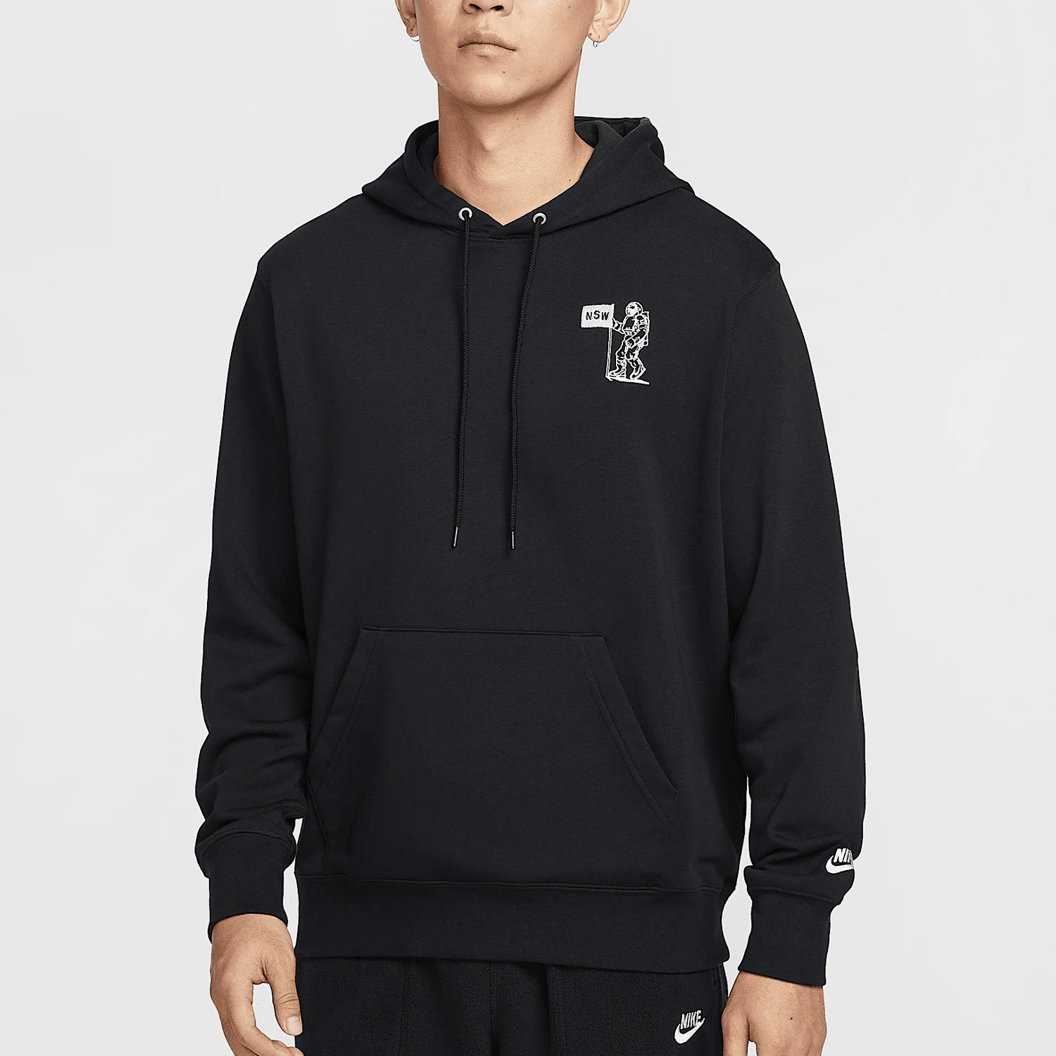 

Nike Official Genuine Autumn/Winter New Men's Printed Breathable Hooded Sportswear HQ8595-010