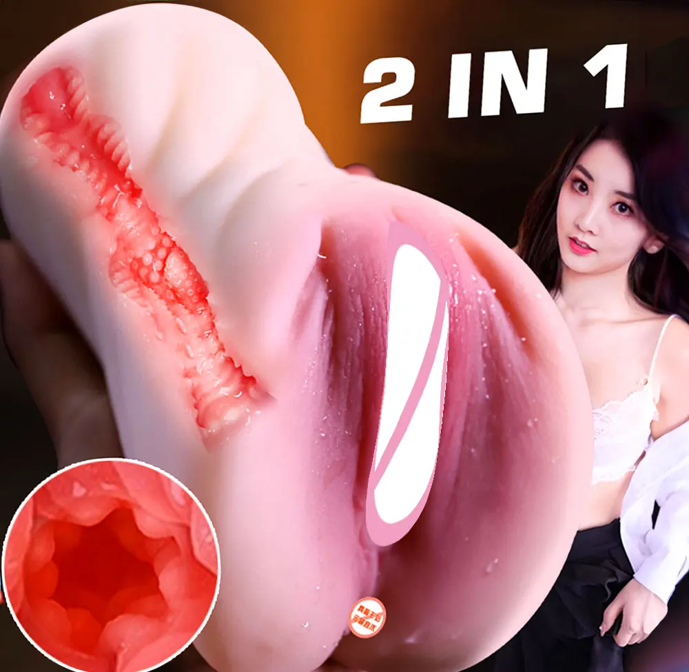 Vaginal for Men Pocket Pussy Vagina Artificial Vagina Realistic Vaginal Male Masturbators Erotic Adult Sex Toys for Men Eroticos