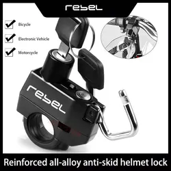 For Honda REBEL Helmet Lock Anti-theft Locker Locking Device Rustproof Fine Workmanship Compact Size Convenience Motorcycle Supp