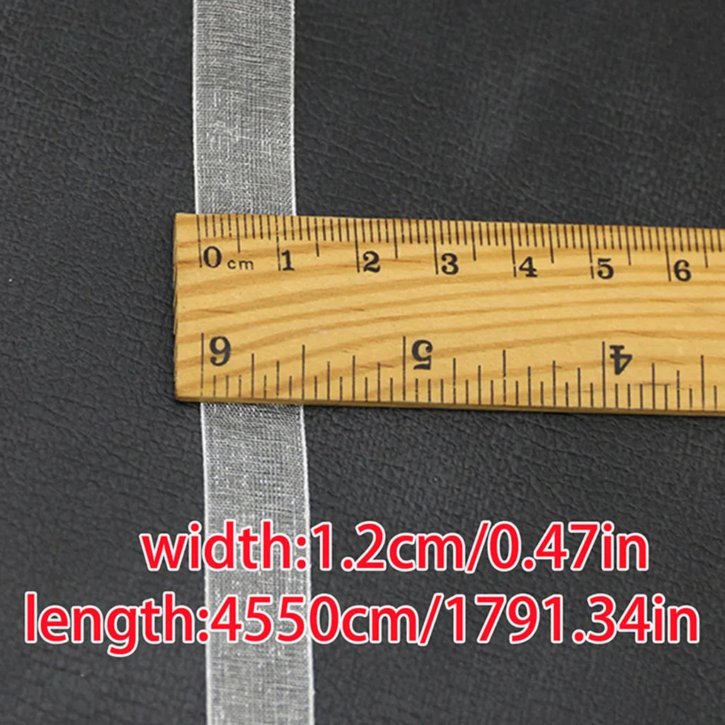 (50 Yards/Roll) 1/2\' (12mm) Organza Ribbon Gift Wrapping Christmas Ribbons DIY Hair Accessories and Garments Jewelry Access