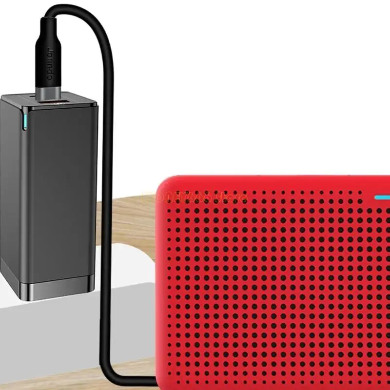 F62C USB C/Type-C PD إلى 12V 5.5x2.5 مم كابل الطاقة لمكبرات الصوت اللاسلكية #2