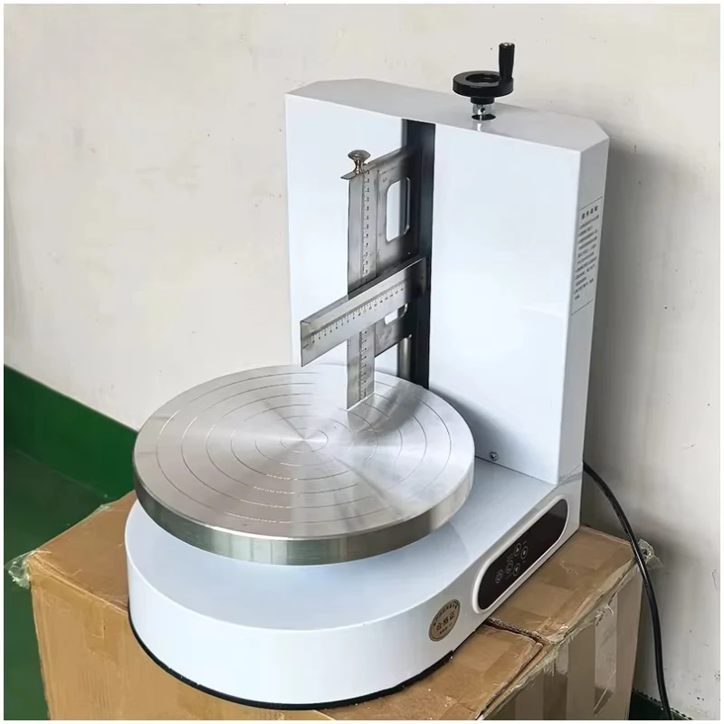Factory Automatic Cream Cake Coating Smoothing Icing Machine Cake Frosting Decorating Making Cake Machine