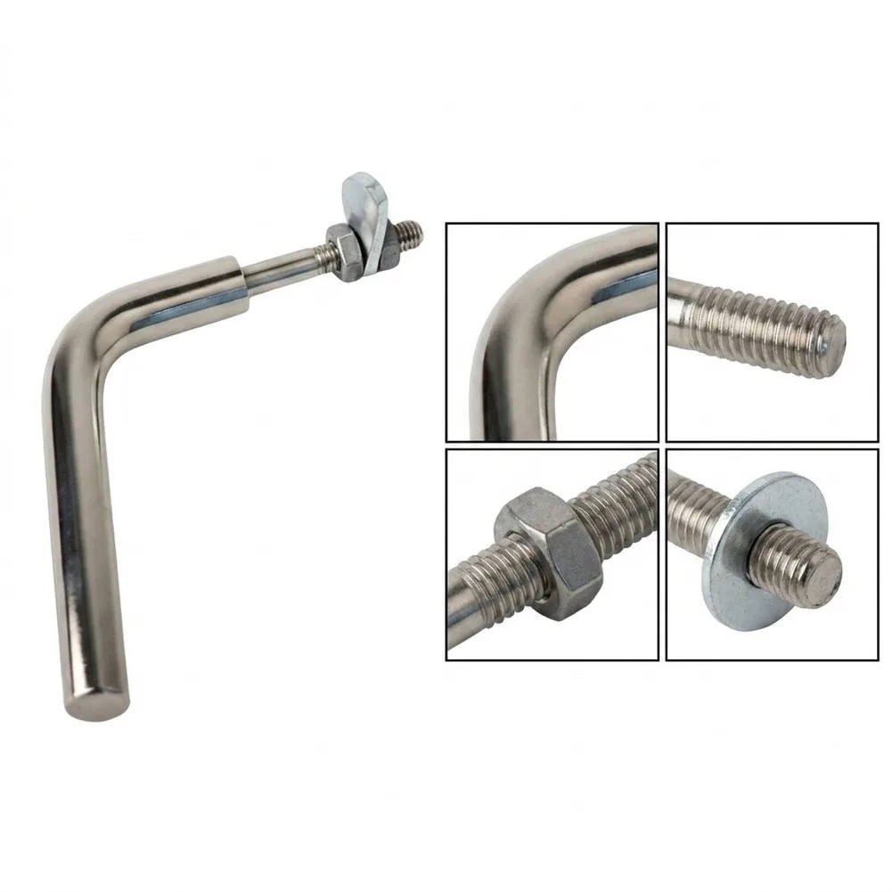 Multi-Metal Fireplace Handle Compatible with Freestanding Stoves Insert Fireplaces and Built-In Fireplace Units