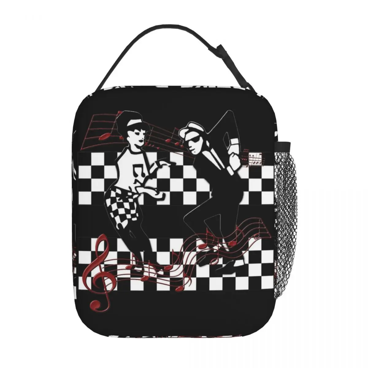 Lunch Boxes Do The Skank 2 Tone Music Rock SKA Product Food Box New Thermal Cooler Bento Box For Travel