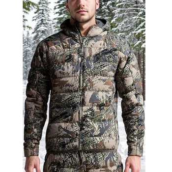 Men's Kelvin Light Down Jacket Winter Camouflage Fishing Hunting Suit 4 Men's Kelvin Light Down Jacket Winter Camouflage Fishing Hunting Suit 4