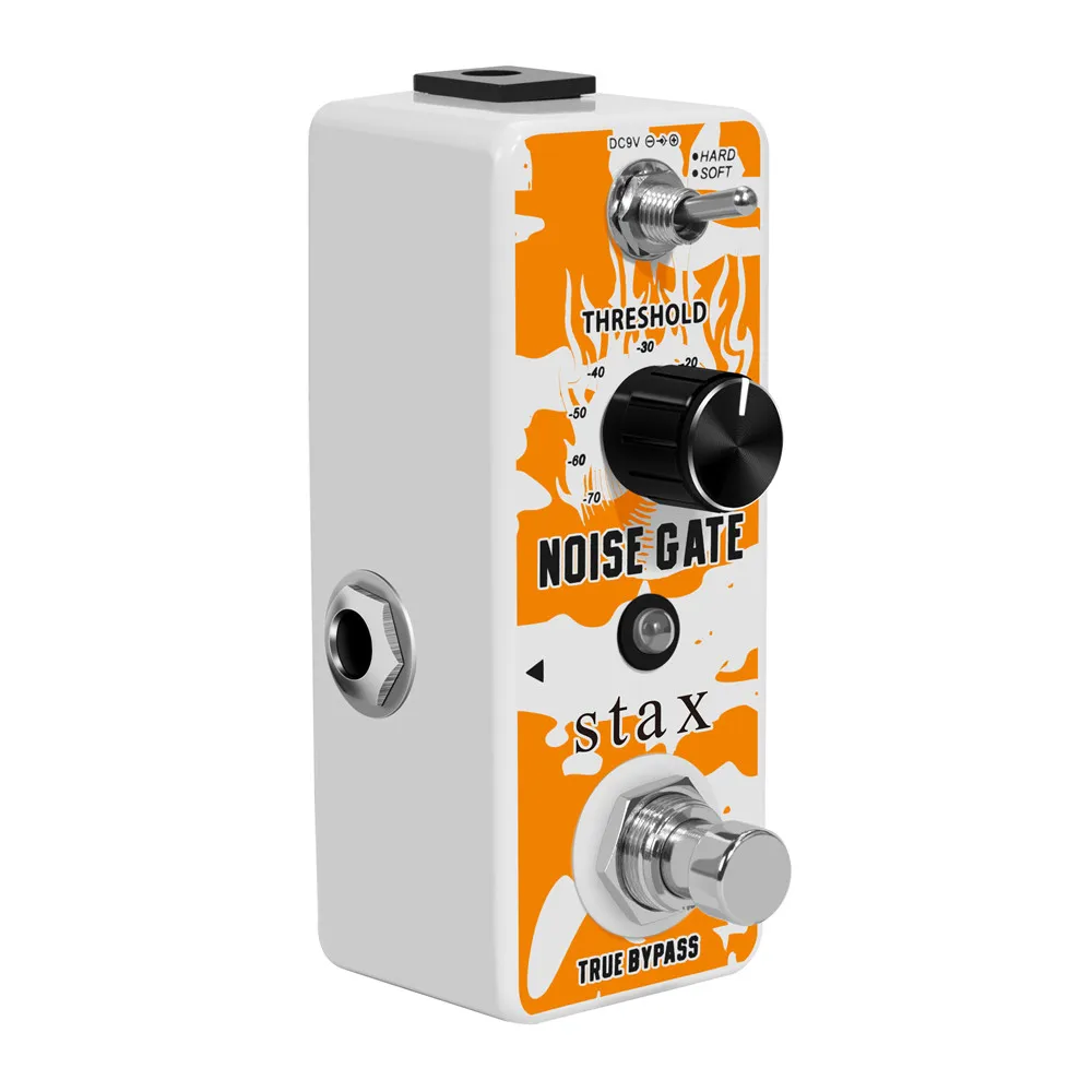 Stax Noise Gate Effect Pedal For Electric Guitar &Bass Ture Bypass Under Lowest Price&Highest Quality To Provide Clear Sound