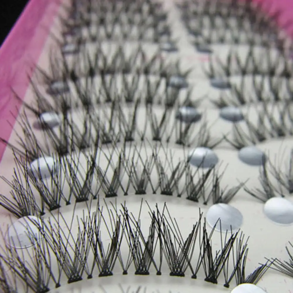 Fashion 10 Pairs Natural Black Long Cross Thick False Eyelashes Party Eye Makeup Fake Eyelash Extension Fake Eyelashes