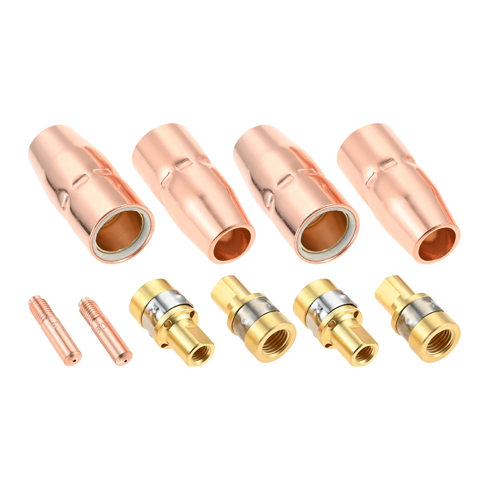 

28PCS Mig Welding Gun Accessory Kit With Contact Tip Gas Nozzle Gas Diffuser For Miller Millermatic M-10 M-15 Hobart H-9 H-10