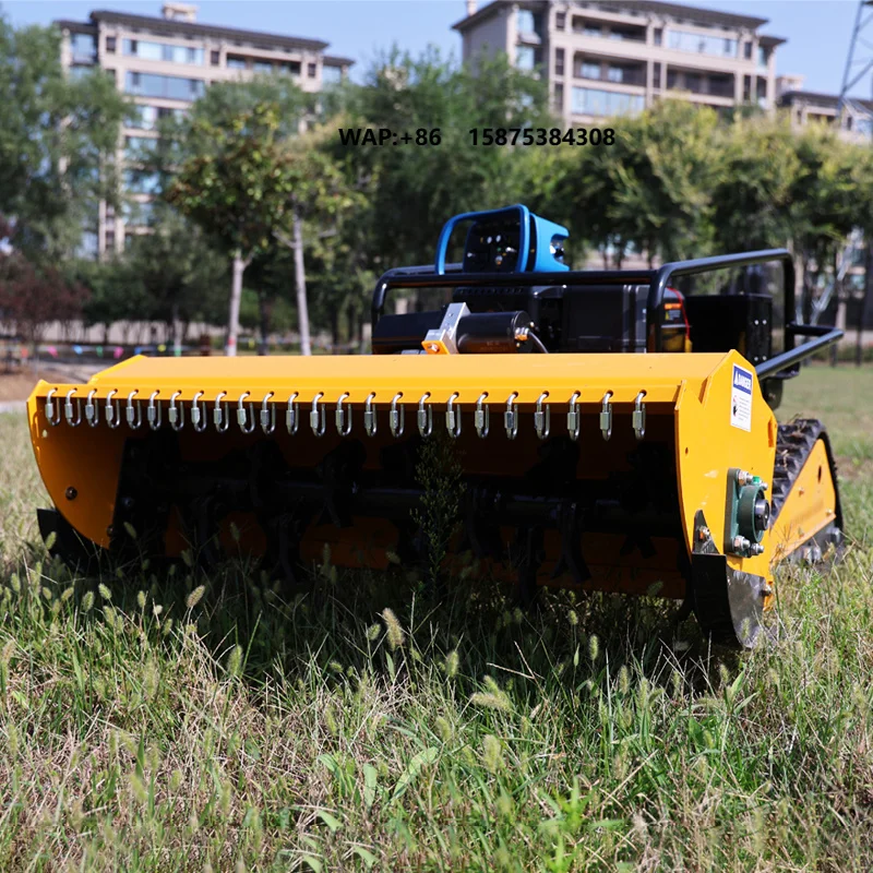The Latest Professional Manufacturer zero Turn Tracking Remote Control Grass Shredder Meets Your Needs Flail Mower