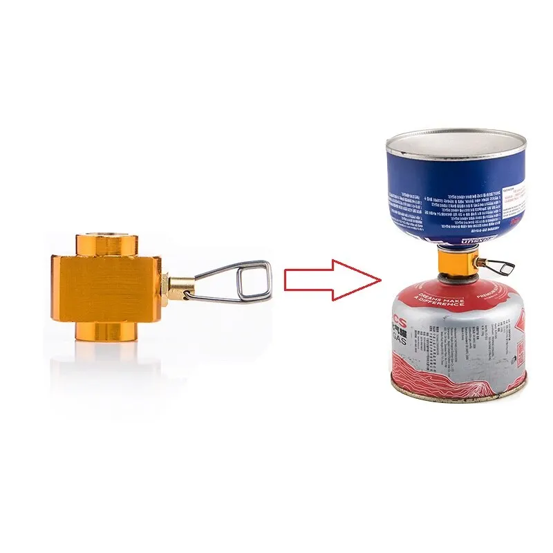 Widesea Campingkocher Propan Nachfülladapter Gasbrenner Gasfüllung Butan Zylinder Tank LPG Saver Campingausrüstung – Detail 11