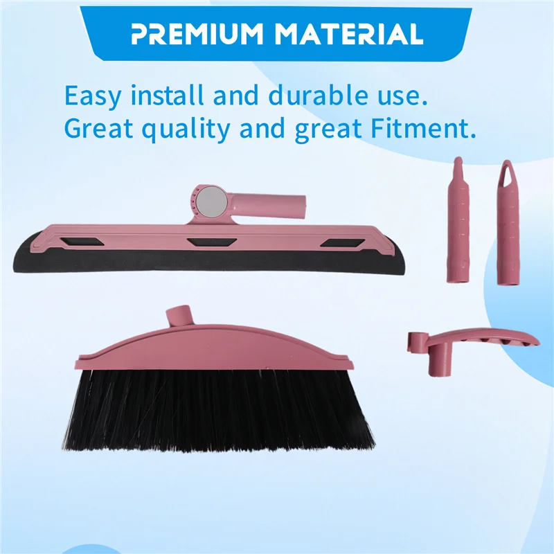 A40Z-Совок, набор метлы, стеклоочиститель для пола, набор для бытовой уборки с длинной ручкой, набор для чистки вестибюля, бытовой кухни