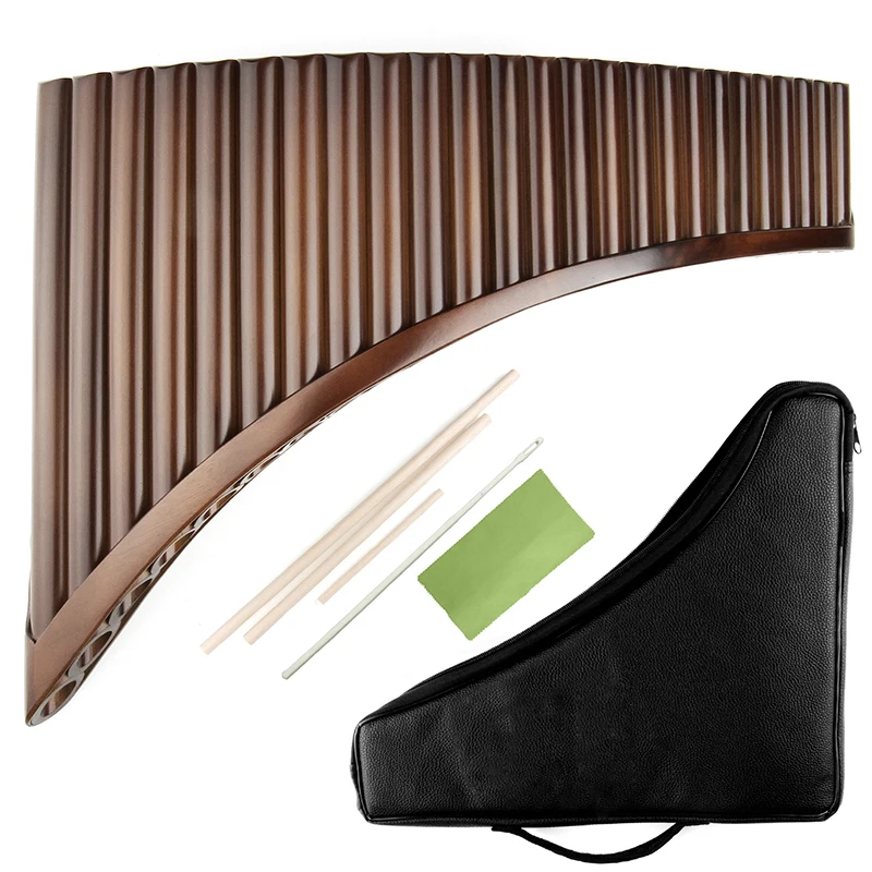 

G Key 25 Pipes Pan Flute Pan Pipes Woodwind Musical Instrument Traditional Bamboo Made Pan flute