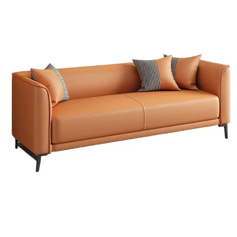 

Sofa small apartment rental room office reception area resting chair simple double triple 2026 new living room sofa