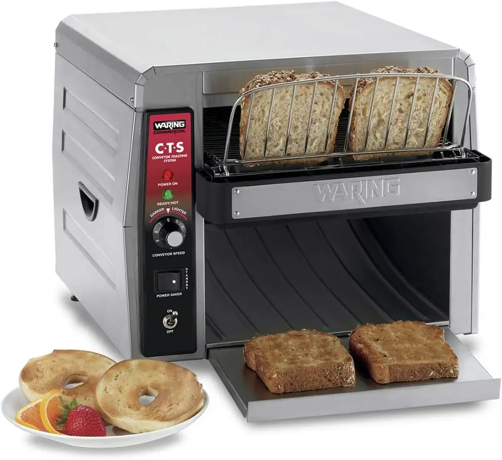 Commercial CTS1000 Coneyer Toaster, 450 Slices per hour, 120V, 1800W, 5-15 Phase Plug