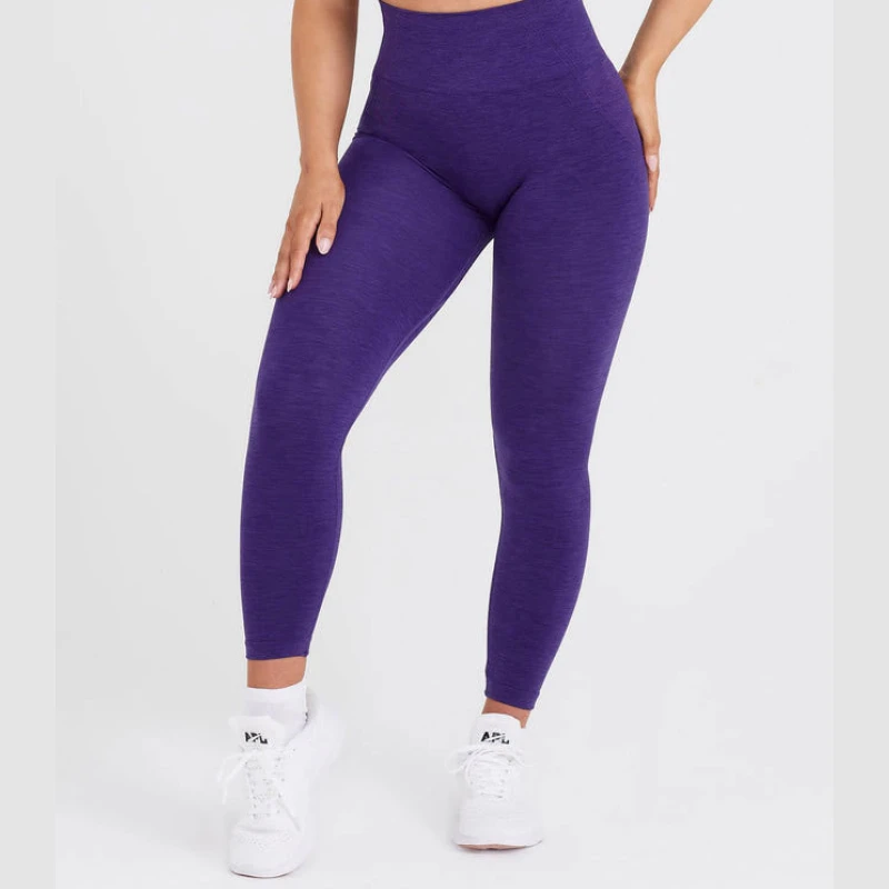 Amplify Effortless Leggings For Women Push Up Booty Legging Scrunch Butt Stretch Workout Gym Tights Fitness Seamless Yoga Pants - Image 4