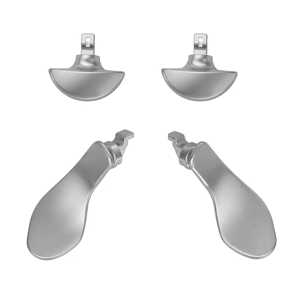 

4pcs/set Game Controller Back Key Tab Wear-resistant GamePad Replace Parts Anti-corrosion Accessories for PS5 Elite Controller