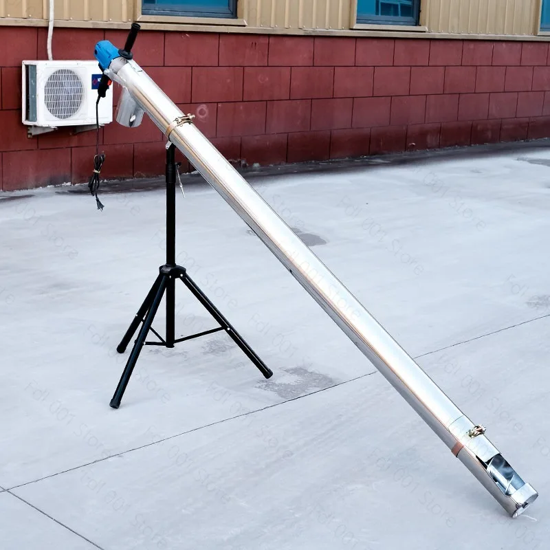 Compact Household Grain Suction Machine, Auger Vacuum Grain Transfer Pump with Hose for Farm Silo Unloading