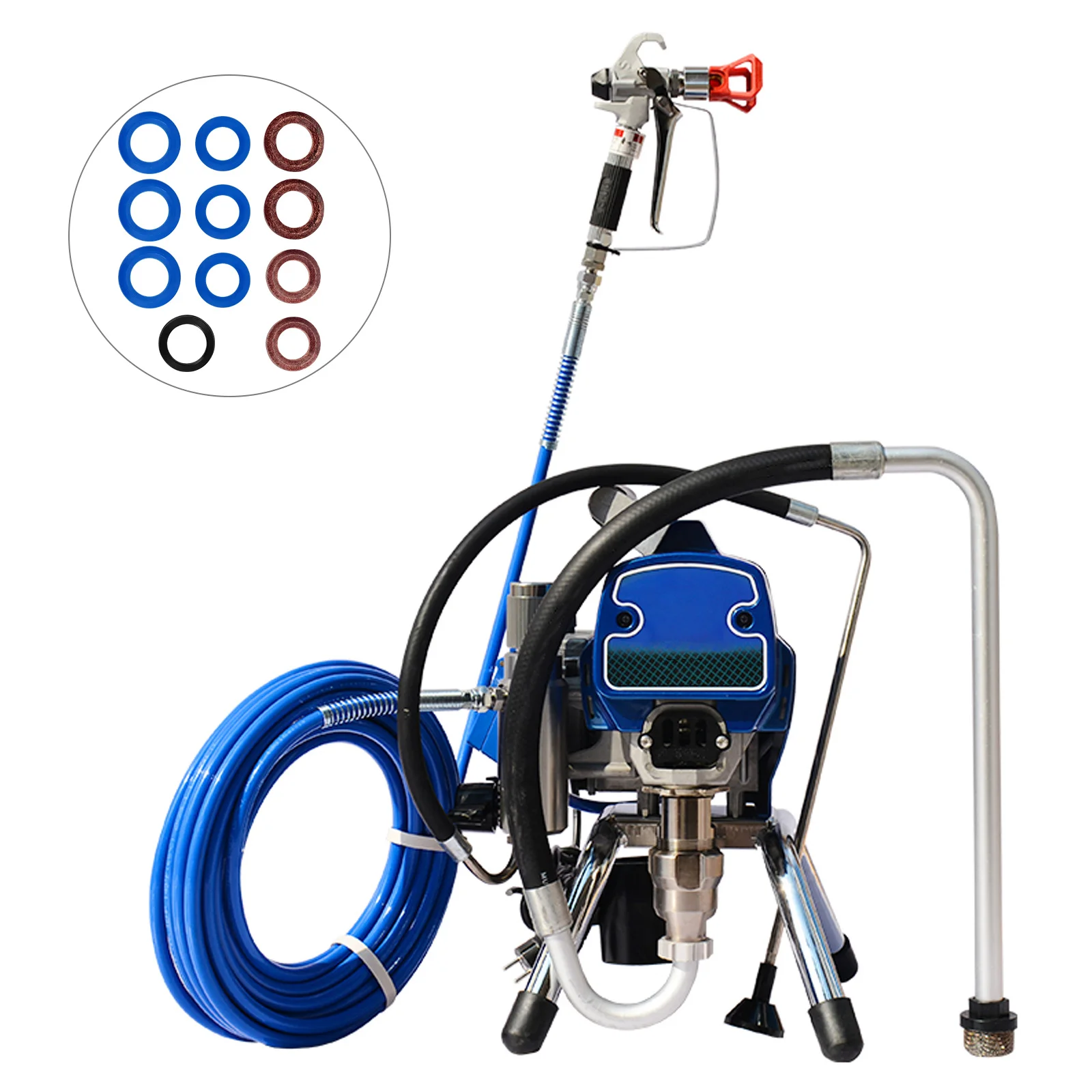 

11pcs Spray Painting Machine Gasket Kit For Airless Paint Sprayer Replacement Seal Ring Repair Tool O-Ring Washer