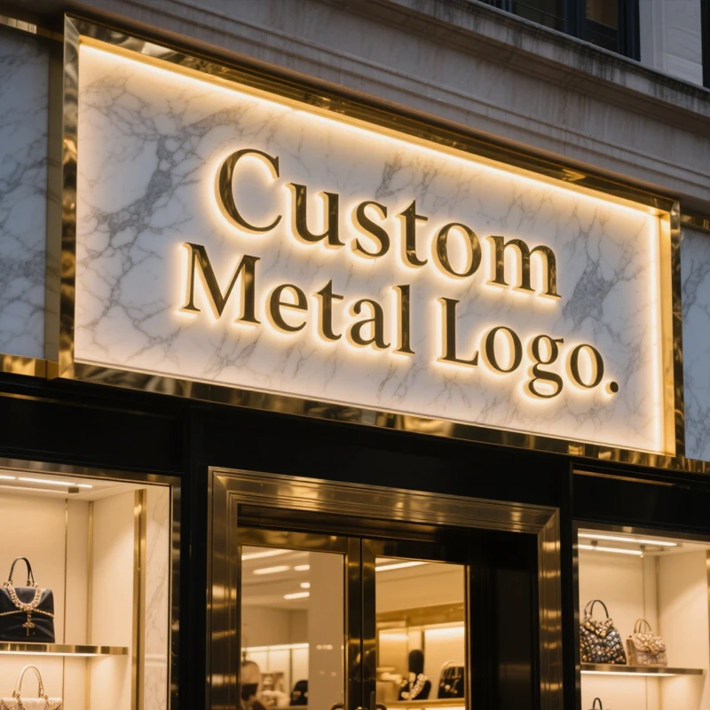 

Business Sign 3D Led Metal Letter Sign Outdoor Store Sign Beauty salon sign Logo Company Brand Signage for Business Sign