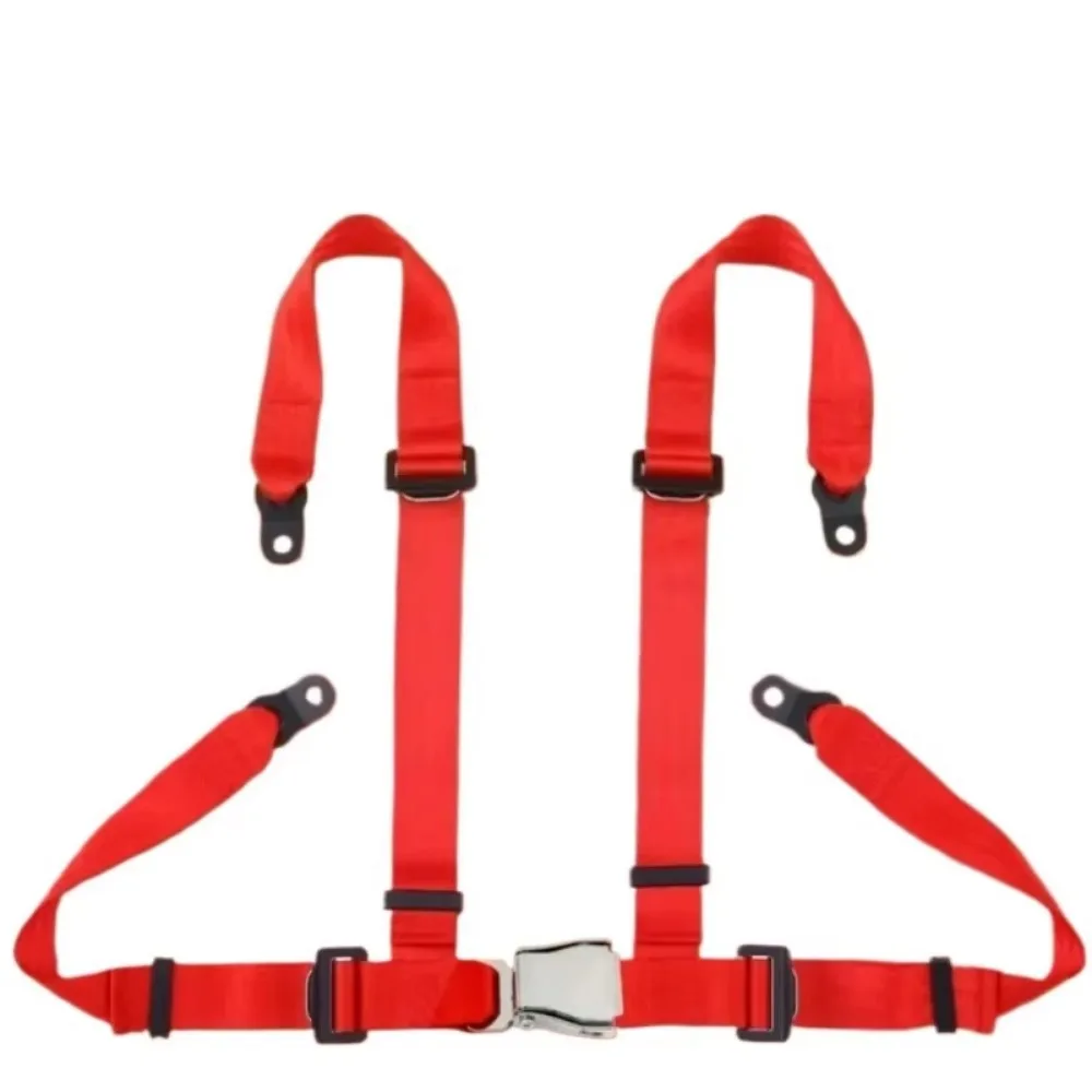 Heavy Duty Shoulder Pads Safety Harness Set Fit for Sports Car Racing Car 4 Point Safety Harness Set with Ultra Comfort 1 Pcs