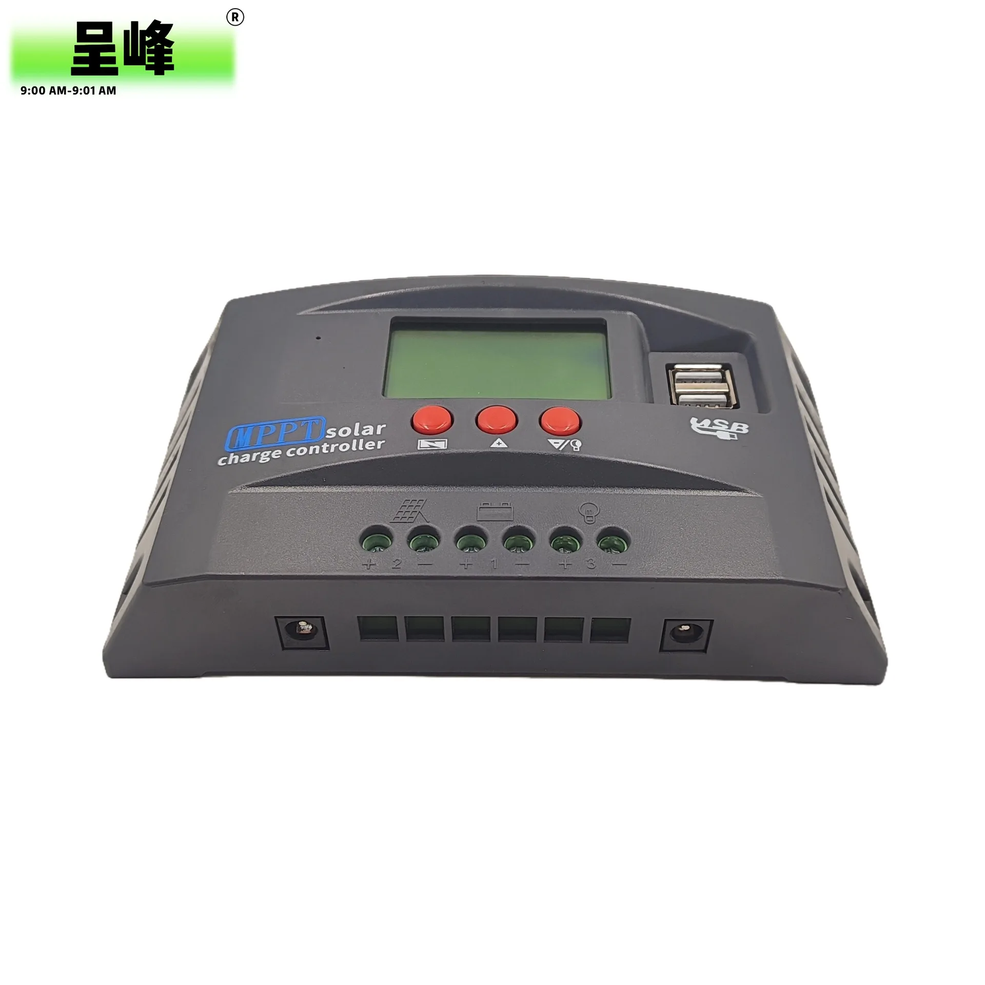 Smart MPPT Solar Charge Controller Auto 12V 24V Voltage Stabilizer Regulator Off-Grid PV Power Charging Module For Home Outdoor