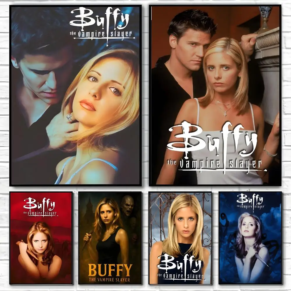 Movie B-Buffy the Vampire Slayer Poster Poster High Quality Wall Art for Home Office Bedroom Living Room Perfect