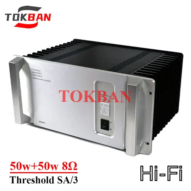 Tokban Threshold SA/3 Class A Power Amplifier 50w*2 with High-power Support for Stereo Input HI-END HIFI Amplifier Audio