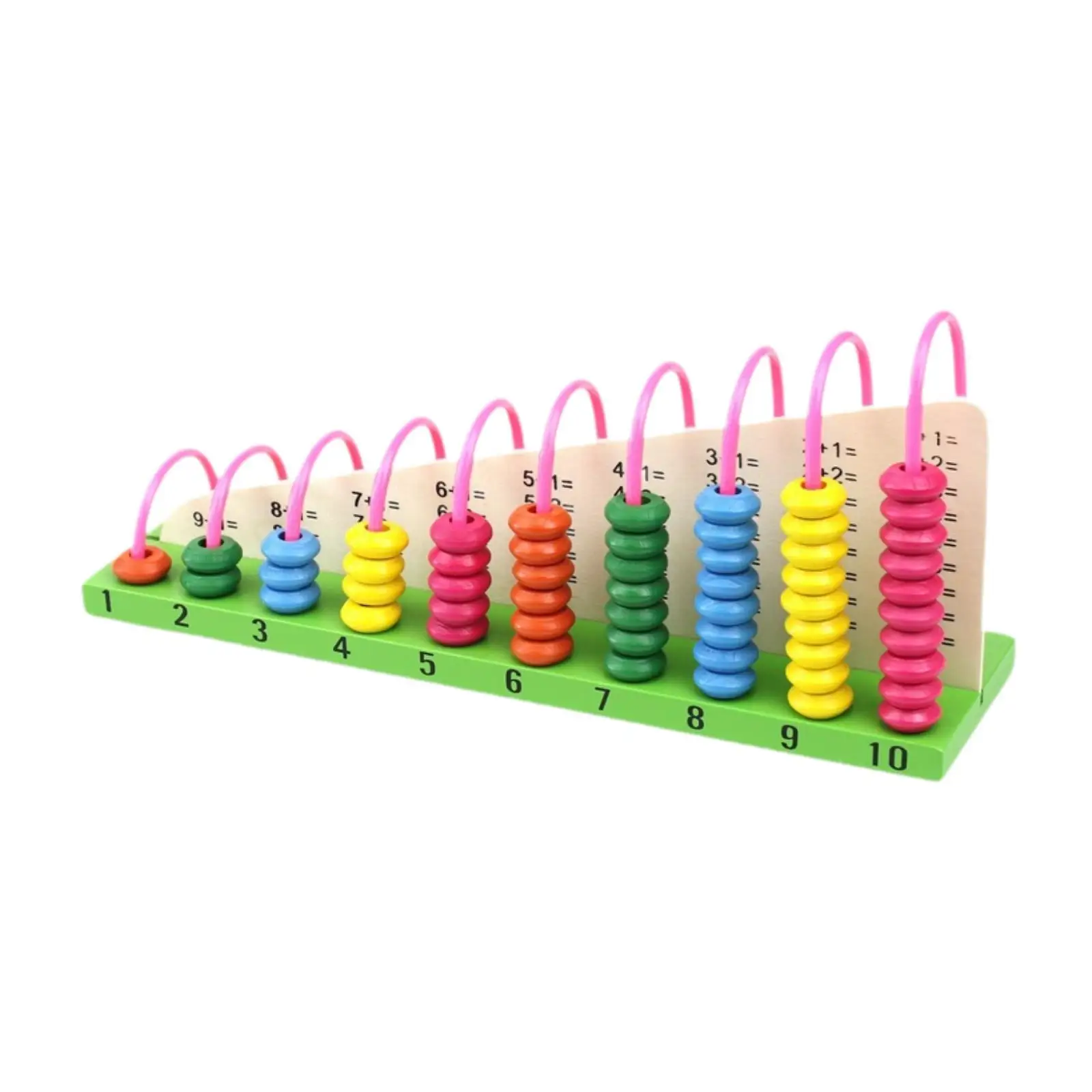 

Add Subtract Abacus with Beads Montessori Toy for Toddlers Kids Kindergarten