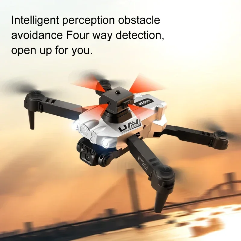 Bexine LU200 Pro Drone 8K Triple Camera with 5G GPS WiFi FPV Obstacle Avoidance Optical Flow Aerial Photography RC Quadcopter
