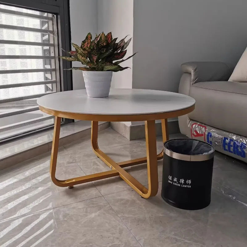 Marble Round Table Base Heavy Duty Iron Pedestal Stand for Dining Table Height Center Support for Desk Luxury Furniture Legs image 3