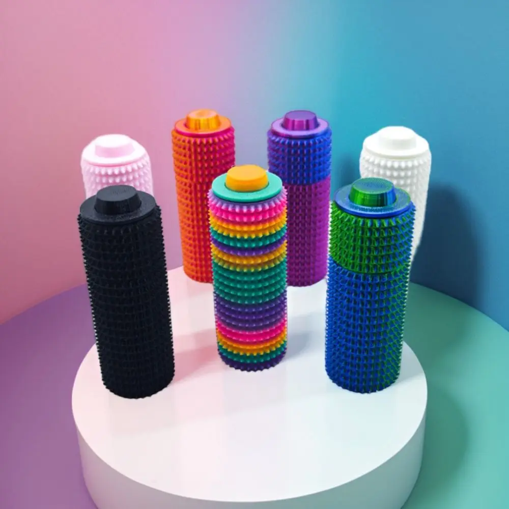 ノベルティギフト 3D プリントスパイキーグリッピー PLA 素材ポケットサイズのスパイキー感覚おもちゃプレス回転ミニグリッピー子供大人