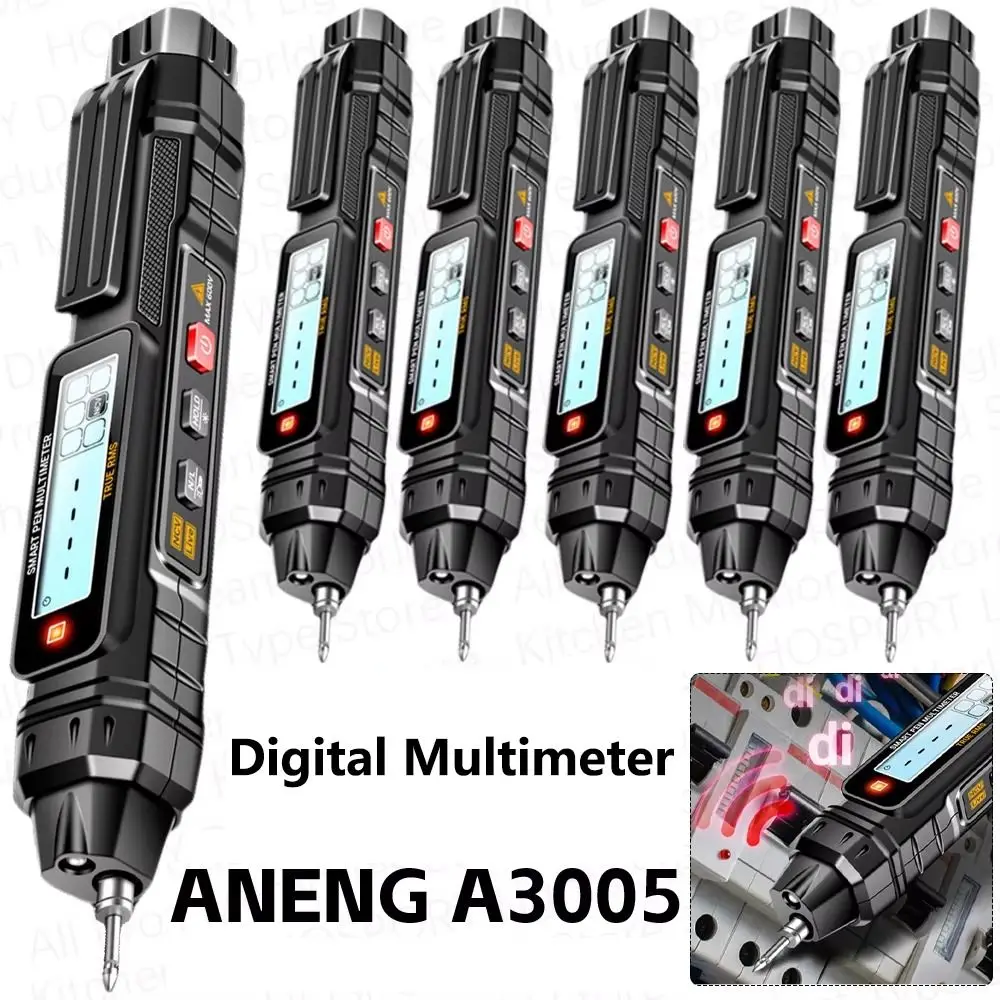 

Intelligent Induction Pen Multimeter Electrician Tool True RMS Pen Testers Auto AC/DC Instant Testers Digital Multimeter Home